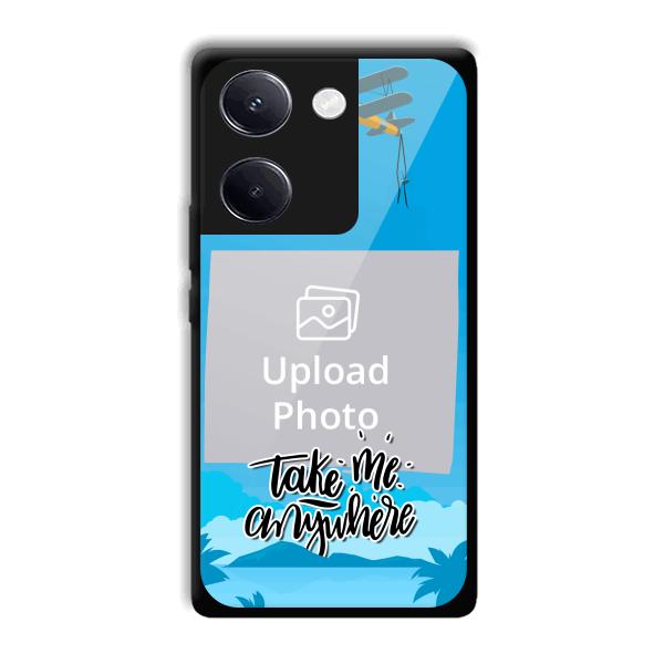 Take Me Anywhere Travel Customized Printed Back Cover for Vivo Y200 Pro 5G