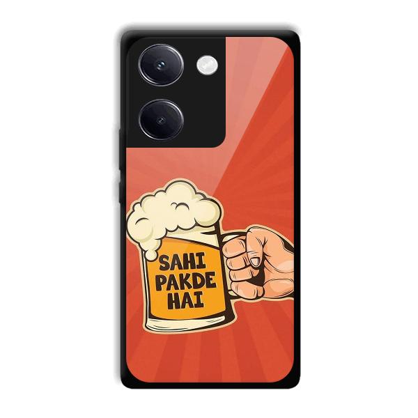 Sahi Pakde Hai Phone Customized Printed Back Cover for Vivo Y200 Pro 5G