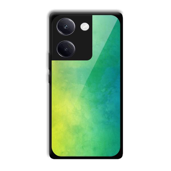 Green Pattern Phone Customized Printed Back Cover for Vivo Y200 Pro 5G