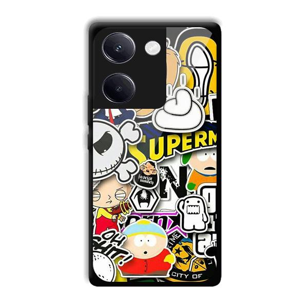 Cartoons Phone Customized Printed Back Cover for Vivo Y200 Pro 5G