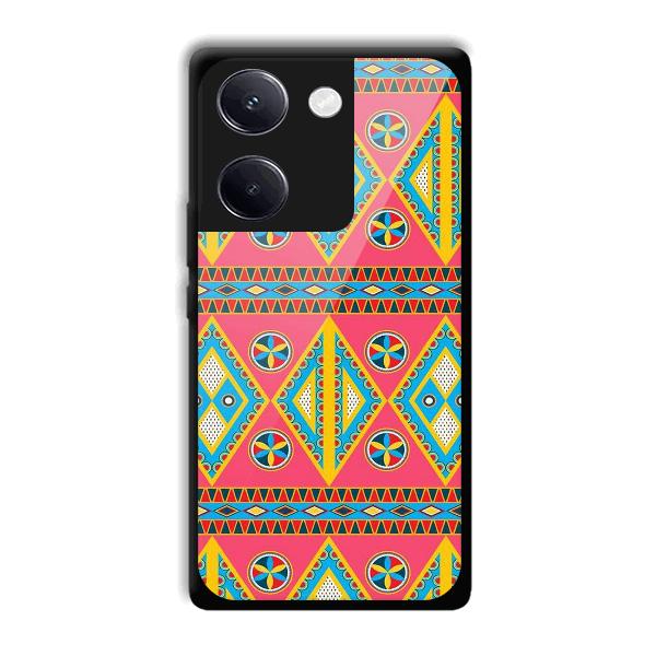 Colorful Rhombus Phone Customized Printed Back Cover for Vivo Y200 Pro 5G