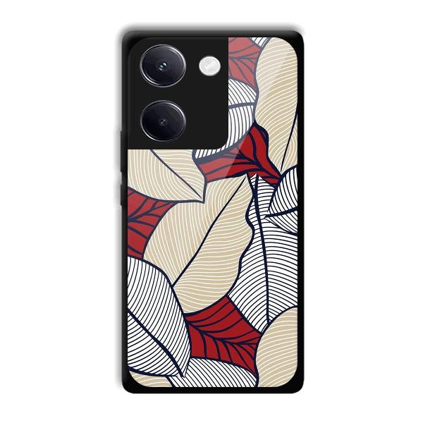 Leafy Pattern Phone Customized Printed Back Cover for Vivo Y200 Pro 5G