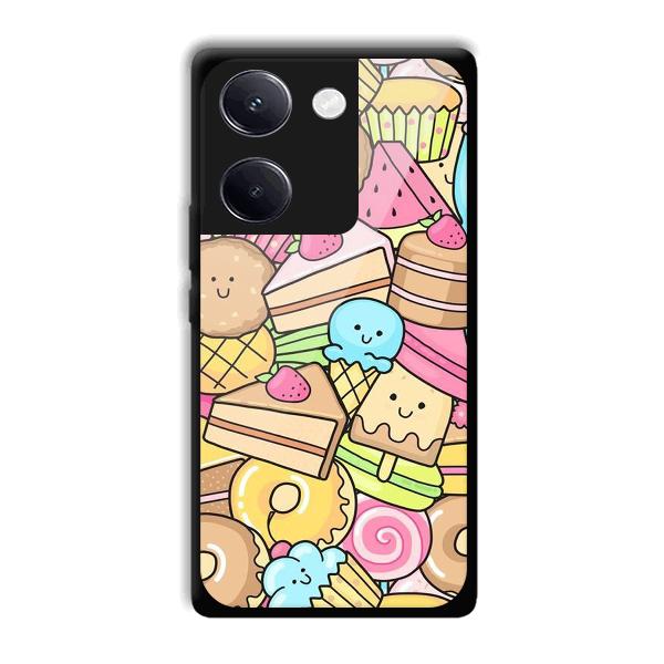 Love Desserts Phone Customized Printed Back Cover for Vivo Y200 Pro 5G