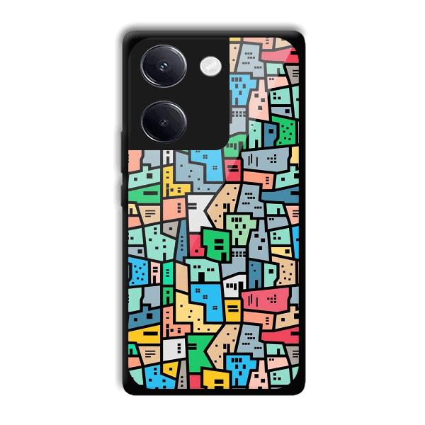 Small Homes Phone Customized Printed Back Cover for Vivo Y200 Pro 5G