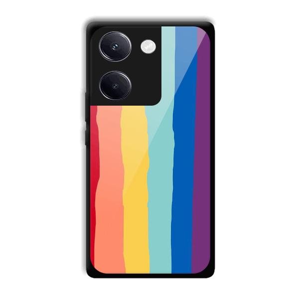 Vertical Paint Phone Customized Printed Back Cover for Vivo Y200 Pro 5G