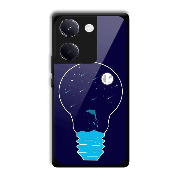 Night Bulb Phone Customized Printed Back Cover for Vivo Y200 Pro 5G