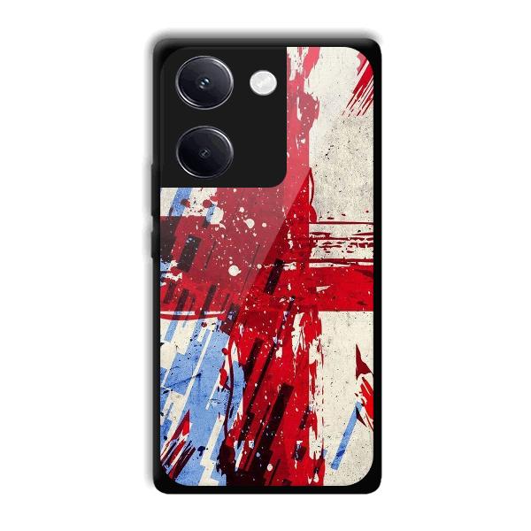 Red Cross Design Phone Customized Printed Back Cover for Vivo Y200 Pro 5G