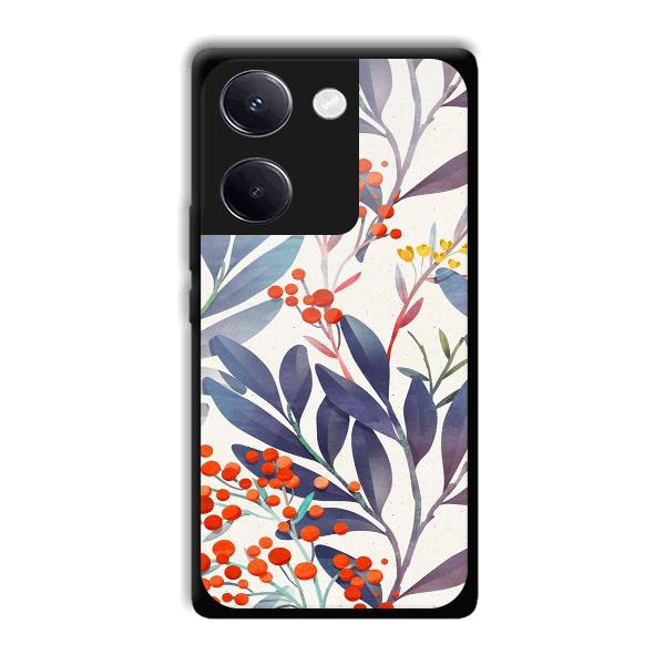 Cherries Phone Customized Printed Back Cover for Vivo Y200 Pro 5G
