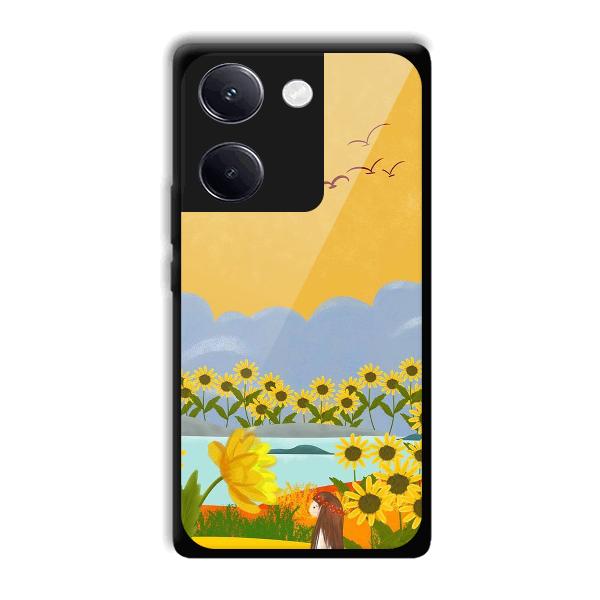 Girl in the Scenery Phone Customized Printed Back Cover for Vivo Y200 Pro 5G