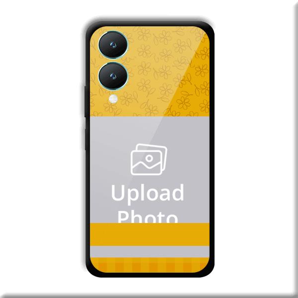 Mustard Flowers Customized Printed Back Cover for Vivo Y28 5G