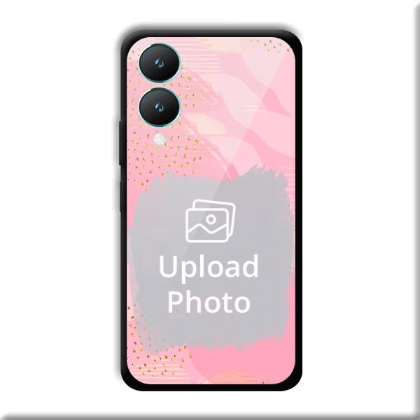 Sparkly Pink Customized Printed Back Cover for Vivo Y28 5G
