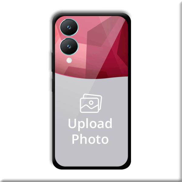 Pinkish Customized Printed Back Cover for Vivo Y28 5G