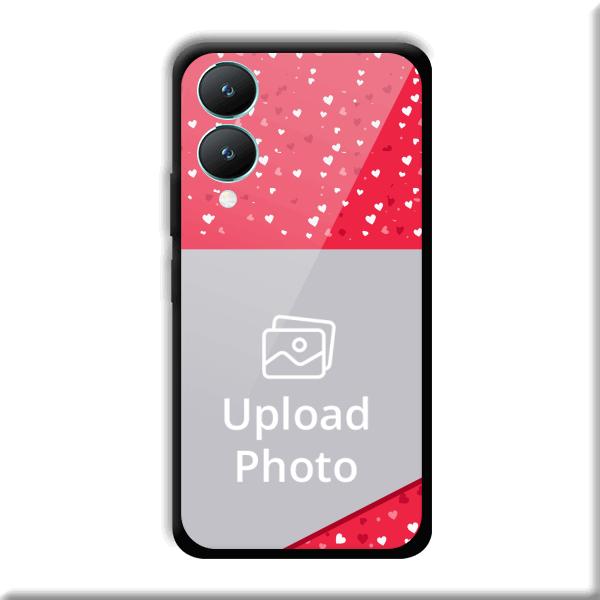 Dark Pink Customized Printed Back Cover for Vivo Y28 5G