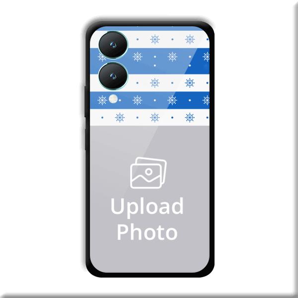 Blue Wheel Customized Printed Back Cover for Vivo Y28 5G