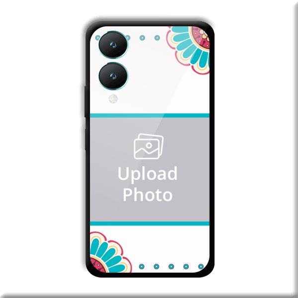 Floral Customized Printed Back Cover for Vivo Y28 5G