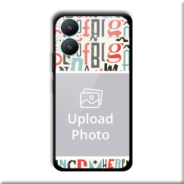 Alphabets Customized Printed Back Cover for Vivo Y28 5G