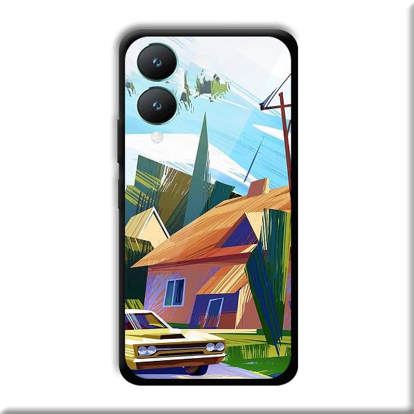Car Phone Customized Printed Back Cover for Vivo Y28 5G