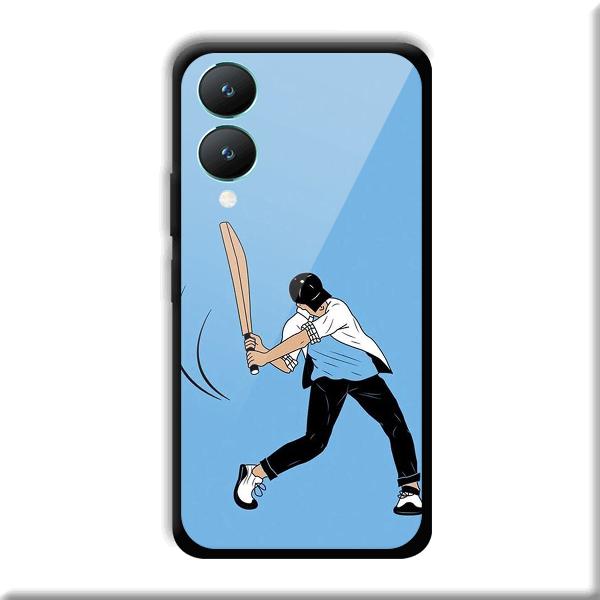 Cricketer Phone Customized Printed Back Cover for Vivo Y28 5G