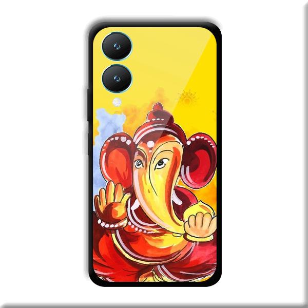 Ganesha Ji Phone Customized Printed Back Cover for Vivo Y28 5G