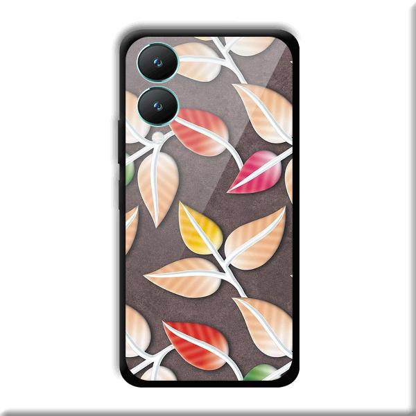 Leaves Phone Customized Printed Back Cover for Vivo Y28 5G
