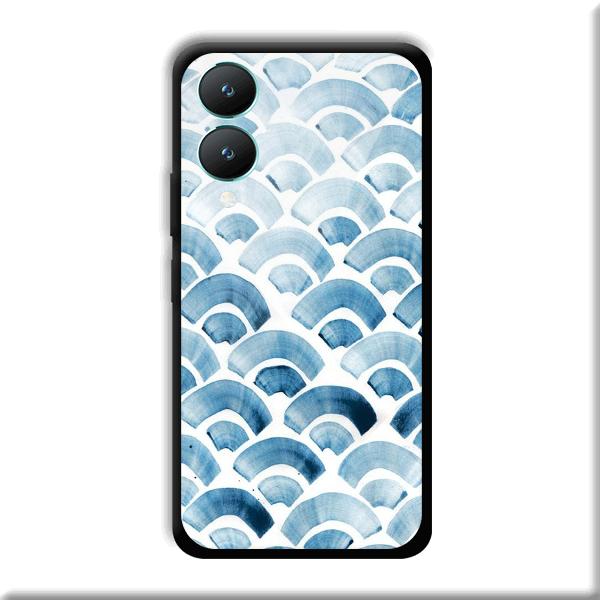 Block Pattern Phone Customized Printed Back Cover for Vivo Y28 5G