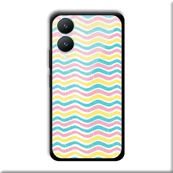 Wavy Designs Phone Customized Printed Back Cover for Vivo Y28 5G