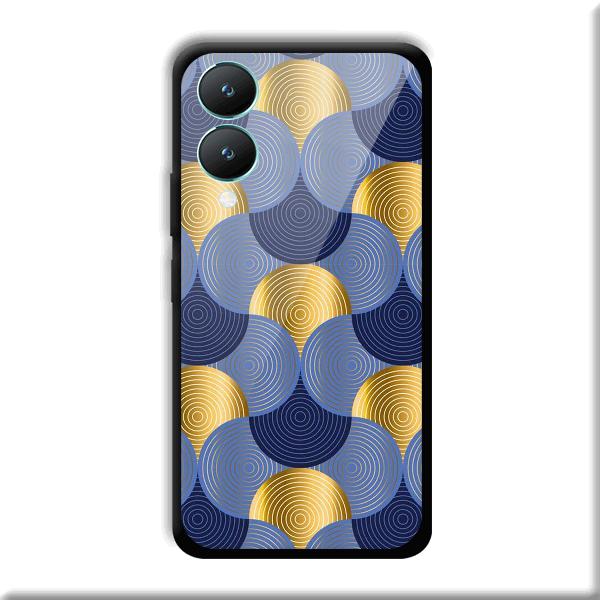 Semi Circle Designs Phone Customized Printed Back Cover for Vivo Y28 5G