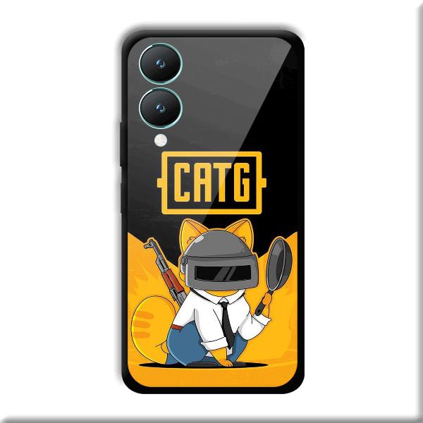 CATG Phone Customized Printed Back Cover for Vivo Y28 5G