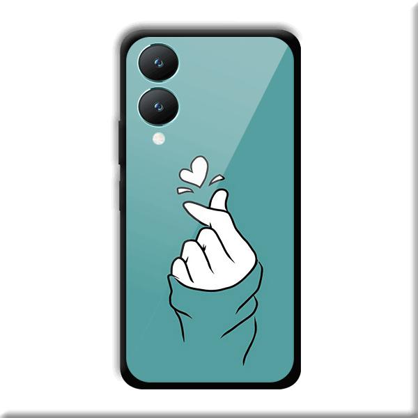 Korean Love Design Phone Customized Printed Back Cover for Vivo Y28 5G