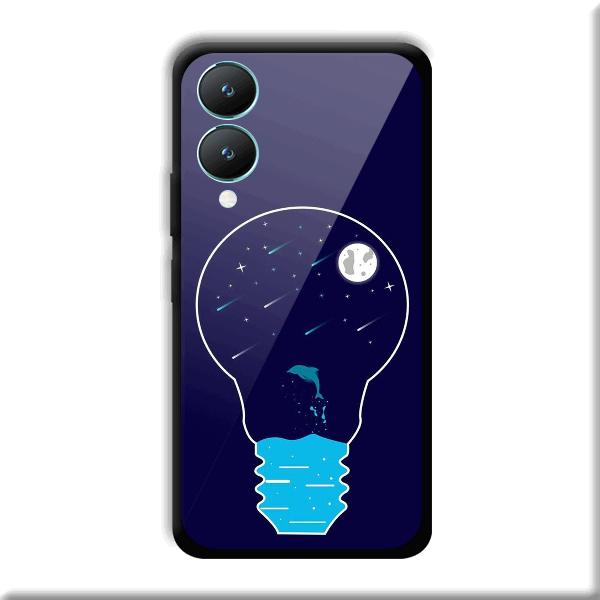 Night Bulb Phone Customized Printed Back Cover for Vivo Y28 5G