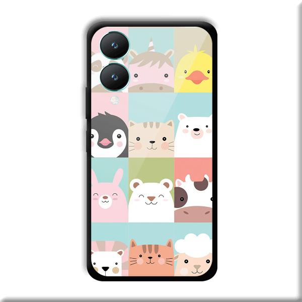 Kittens Phone Customized Printed Back Cover for Vivo Y28 5G