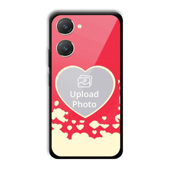 Heart Customized Printed Back Cover for Vivo Y28s 5G