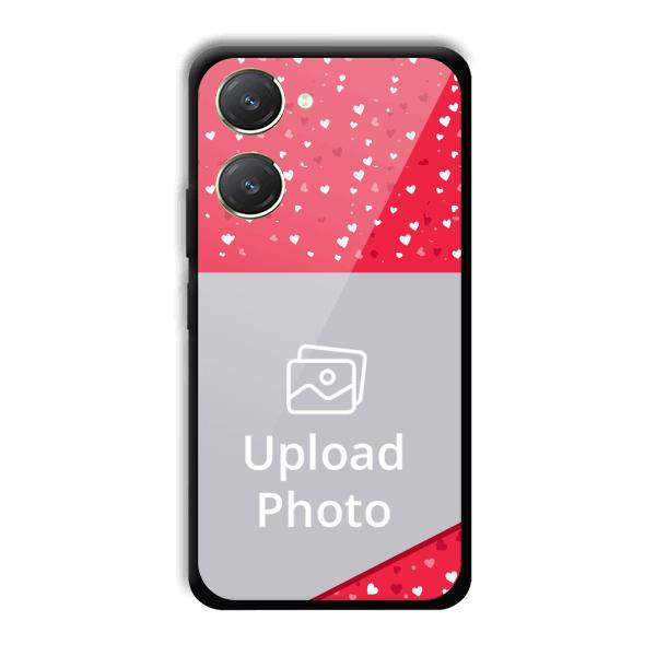 Dark Pink Customized Printed Back Cover for Vivo Y28s 5G