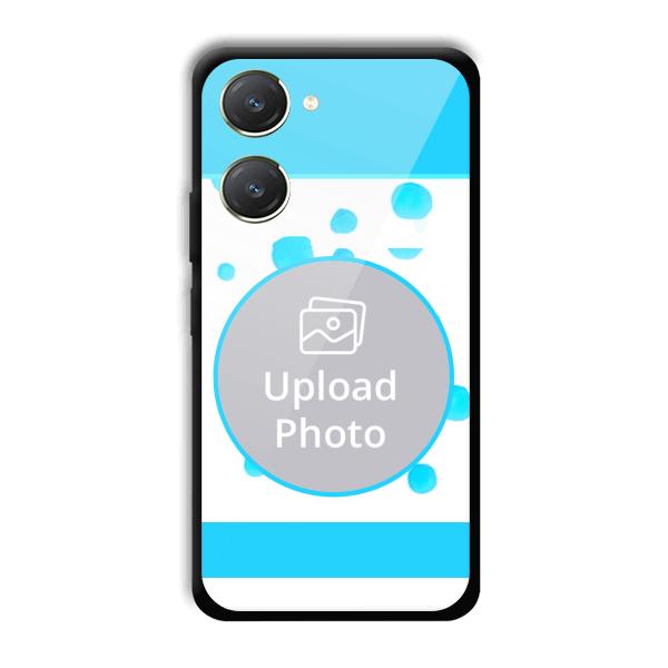 Bluish Customized Printed Back Cover for Vivo Y28s 5G