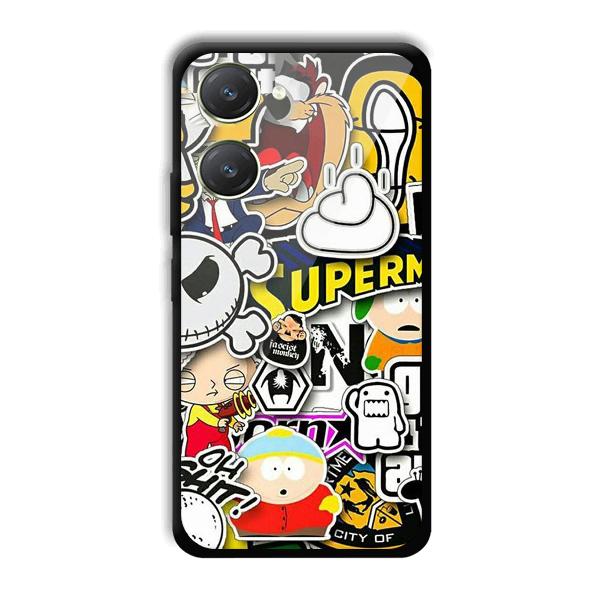 Cartoons Phone Customized Printed Back Cover for Vivo Y28s 5G