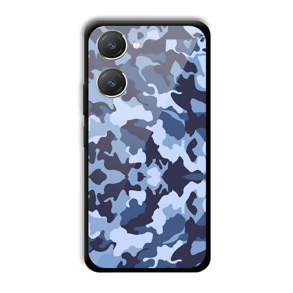 Blue Patterns Phone Customized Printed Back Cover for Vivo Y28s 5G