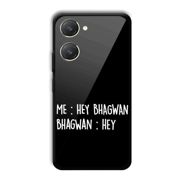 Hey Bhagwan Phone Customized Printed Back Cover for Vivo Y28s 5G