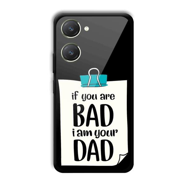 Dad Quote Phone Customized Printed Back Cover for Vivo Y28s 5G