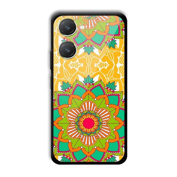 Mandala Art Phone Customized Printed Back Cover for Vivo Y28s 5G