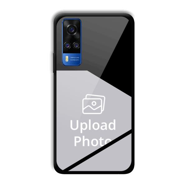 Black Customized Printed Back Cover for Vivo Y51A