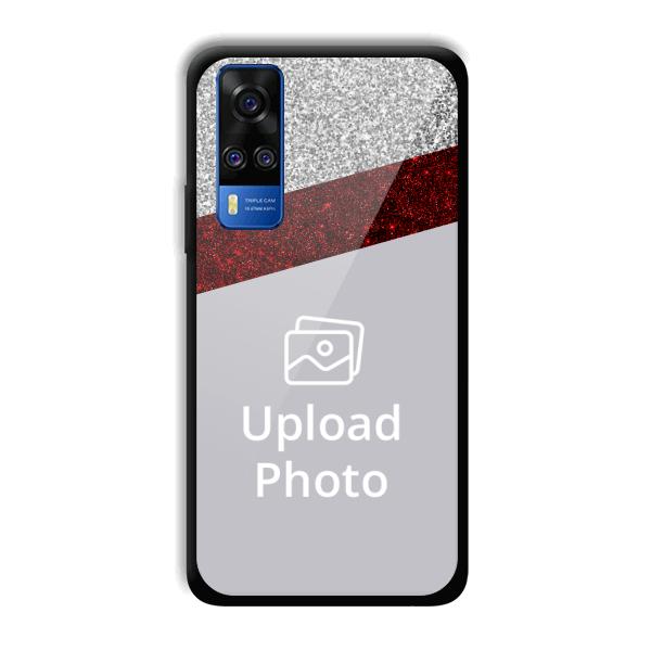Sparkle Customized Printed Back Cover for Vivo Y51A
