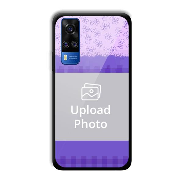 Cute Flowers Customized Printed Back Cover for Vivo Y51A