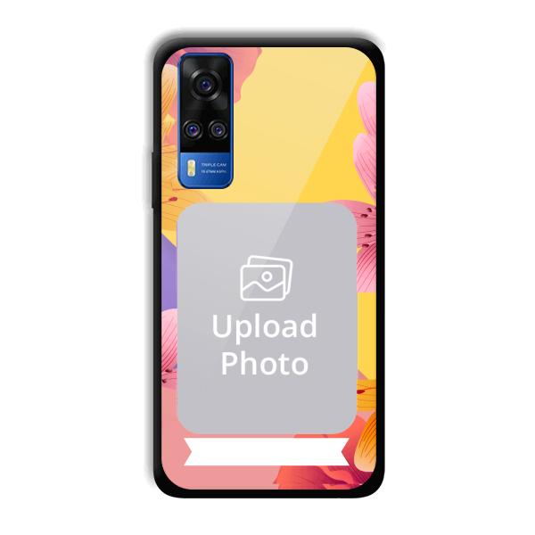 Colorful Flowers Customized Printed Back Cover for Vivo Y51A