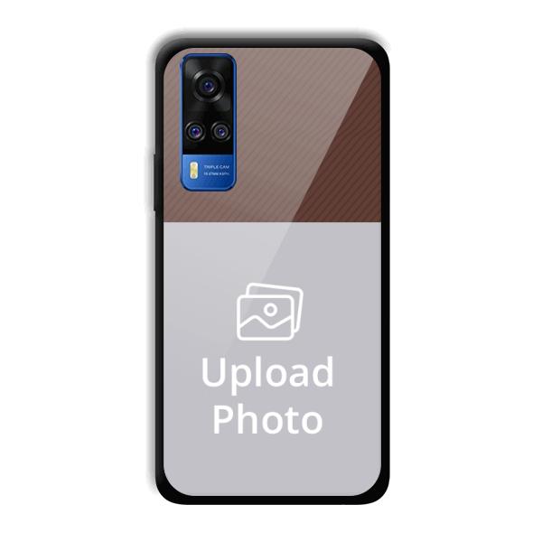 Brown Customized Printed Back Cover for Vivo Y51A