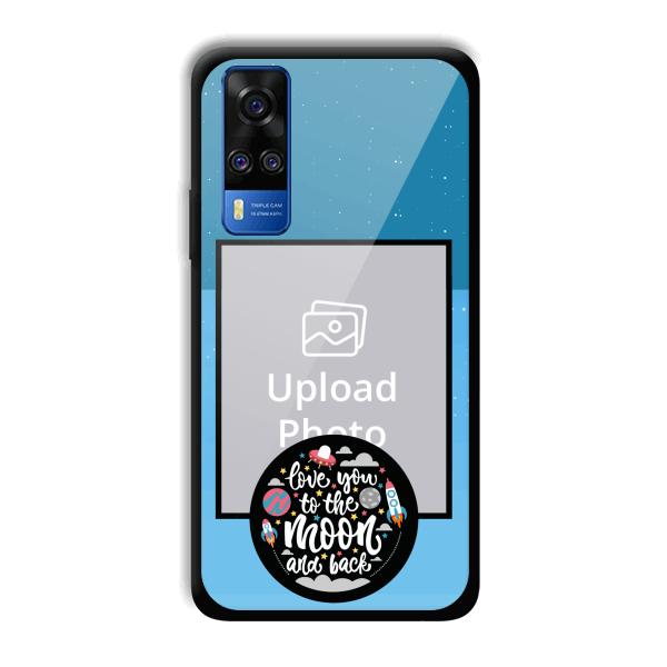 Love You Customized Printed Back Cover for Vivo Y51A