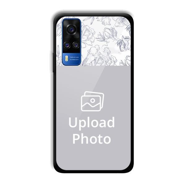 Flowers Customized Printed Back Cover for Vivo Y51A