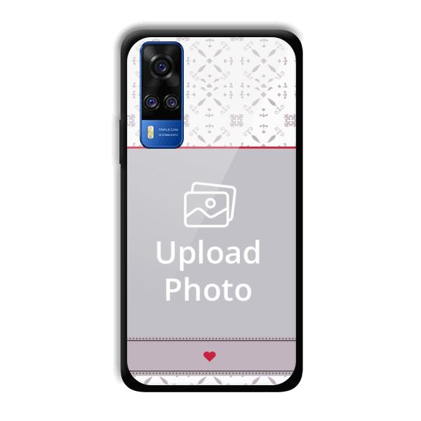Fabric Print Customized Printed Back Cover for Vivo Y51A