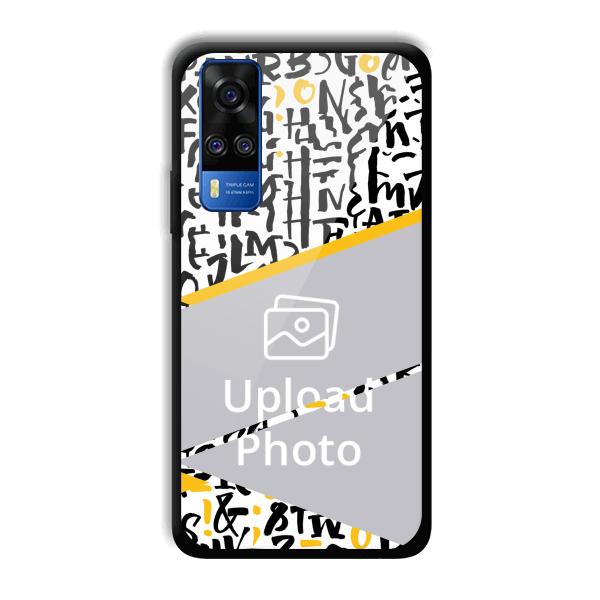 Letters Customized Printed Back Cover for Vivo Y51A