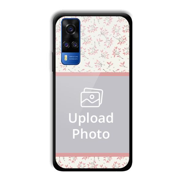Leafy Design Customized Printed Back Cover for Vivo Y51A