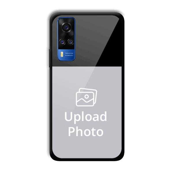 Black Customized Printed Back Cover for Vivo Y51A